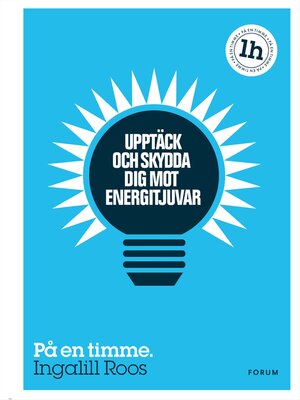 cover image of Upptäck och skydda dig mot energitjuvar